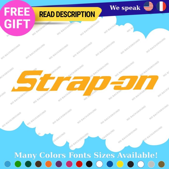 Fits Strap On Toolbox Tool Decal Sticker Vinyl JDM Mech Funny Joke Prank Snap - Image 27