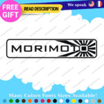 Fits Headlight Morimoto Sticker Vinyl Decal Led Hybrid Smoked Bulb 2Stroke Light - Image 3