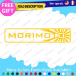 Fits Headlight Morimoto Sticker Vinyl Decal Led Hybrid Smoked Bulb 2Stroke Light - Image 5