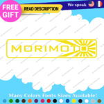 Fits Headlight Morimoto Sticker Vinyl Decal Led Hybrid Smoked Bulb 2Stroke Light - Image 6