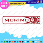 Fits Headlight Morimoto Sticker Vinyl Decal Led Hybrid Smoked Bulb 2Stroke Light - Image 7