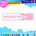 Fits Headlight Morimoto Sticker Vinyl Decal Led Hybrid Smoked Bulb 2Stroke Light - Image 10