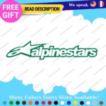 Fits Alpinestars Decals Stickers Vinyl Motocross Moto Alpine Stars Helmet MotoGP - Image 6
