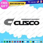 Fits Cusco Decals Stickers Vinyl Equipement JDM Strust Tower Bar Drift Tuning - Image 21