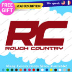 Fits Rough Country Large Decals Stickers Vinyl Suspension Off Road 4x4 Lift Jack