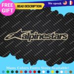 Fits Alpinestars Decals Stickers Vinyl Motocross Moto Alpine Stars Helmet MotoGP - Image 27