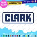 Fit Clark Decal Sticker Vinyl Forklift Lift Machinery Stacker Tractor Series Kit - Image 13