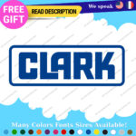 Fit Clark Decal Sticker Vinyl Forklift Lift Machinery Stacker Tractor Series Kit - Image 16