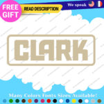 Fit Clark Decal Sticker Vinyl Forklift Lift Machinery Stacker Tractor Series Kit - Image 21