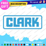 Fit Clark Decal Sticker Vinyl Forklift Lift Machinery Stacker Tractor Series Kit - Image 25