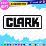 Fit Clark Decal Sticker Vinyl Forklift Lift Machinery Stacker Tractor Series Kit - Image 4