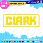 Fit Clark Decal Sticker Vinyl Forklift Lift Machinery Stacker Tractor Series Kit - Image 6