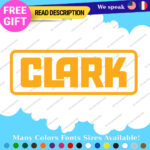 Fit Clark Decal Sticker Vinyl Forklift Lift Machinery Stacker Tractor Series Kit - Image 26