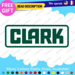 Fit Clark Decal Sticker Vinyl Forklift Lift Machinery Stacker Tractor Series Kit - Image 28