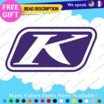 Fits Klim Motorcycle Decals Lifestyle Stickers Vinyl Moto Clothing Gear - Image 11