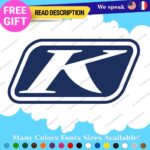 Fits Klim Motorcycle Decals Lifestyle Stickers Vinyl Moto Clothing Gear - Image 12