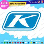 Fits Klim Motorcycle Decals Lifestyle Stickers Vinyl Moto Clothing Gear - Image 14