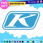 Fits Klim Motorcycle Decals Lifestyle Stickers Vinyl Moto Clothing Gear - Image 25