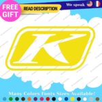 Fits Klim Motorcycle Decals Lifestyle Stickers Vinyl Moto Clothing Gear - Image 5