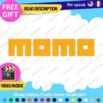 Fits Momo italy Rally Rims Wheels Steering Decals Stickers Vinyl Racing Corse