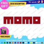 Fits Momo italy Rally Rims Wheels Steering Decals Stickers Vinyl Racing Corse - Image 6