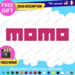 Fits Momo italy Rally Rims Wheels Steering Decals Stickers Vinyl Racing Corse - Image 9