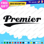 Fits Premier Drum Decal Stickers Vinyl Bass Music Tom Snare Cymbal Percusion Set - Image 12