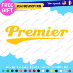 Fits Premier Drum Decal Stickers Vinyl Bass Music Tom Snare Cymbal Percusion Set - Image 13