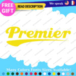 Fits Premier Drum Decal Stickers Vinyl Bass Music Tom Snare Cymbal Percusion Set - Image 14