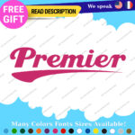 Fits Premier Drum Decal Stickers Vinyl Bass Music Tom Snare Cymbal Percusion Set - Image 17