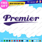 Fits Premier Drum Decal Stickers Vinyl Bass Music Tom Snare Cymbal Percusion Set - Image 19