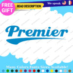 Fits Premier Drum Decal Stickers Vinyl Bass Music Tom Snare Cymbal Percusion Set - Image 22