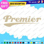 Fits Premier Drum Decal Stickers Vinyl Bass Music Tom Snare Cymbal Percusion Set - Image 4