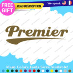 Fits Premier Drum Decal Stickers Vinyl Bass Music Tom Snare Cymbal Percusion Set - Image 6