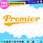 Fits Premier Drum Decal Stickers Vinyl Bass Music Tom Snare Cymbal Percusion Set - Image 10