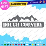 Fits Rough Decals Stickers Vinyl Country Suspension Truck Off Road 4x4 Lift Jack - Image 17