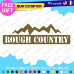 Fits Rough Decals Stickers Vinyl Country Suspension Truck Off Road 4x4 Lift Jack - Image 18
