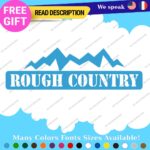 Fits Rough Decals Stickers Vinyl Country Suspension Truck Off Road 4x4 Lift Jack - Image 20