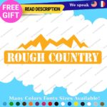 Fits Rough Decals Stickers Vinyl Country Suspension Truck Off Road 4x4 Lift Jack - Image 22