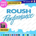 Fits Roush Performance Decals Stickers Vinyl Tuning Racing JDM Ford Mustang Car - Image 5