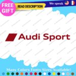 Fits Audi Decals Stickers Vinyl Quattro Sport Ring Racing Line S Car Wheel Brake - Image 27