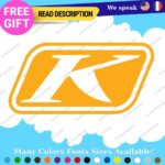 Fits Klim Motorcycle Decals Lifestyle Stickers Vinyl Moto Clothing Gear - Image 27