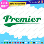 Fits Premier Drum Decal Stickers Vinyl Bass Music Tom Snare Cymbal Percusion Set - Image 28