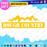 Fits Rough Decals Stickers Vinyl Country Suspension Truck Off Road 4x4 Lift Jack - Image 26