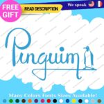 Fits Pinguim Drum  Decals Sticker Vinyl Replacement Music Band Percussion Bass - Image 24