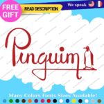 Fits Pinguim Drum  Decals Sticker Vinyl Replacement Music Band Percussion Bass - Image 6