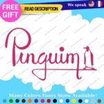 Fits Pinguim Drum  Decals Sticker Vinyl Replacement Music Band Percussion Bass - Image 8