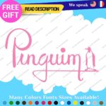 Fits Pinguim Drum  Decals Sticker Vinyl Replacement Music Band Percussion Bass - Image 9