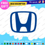 Fit Honda H Vinyl Decal Sticker Wheel Logo Tunning lowered race drift Cars JDM 2 - Image 3