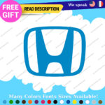 Fit Honda H Vinyl Decal Sticker Wheel Logo Tunning lowered race drift Cars JDM 2 - Image 5